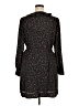 POPSUGAR 100% Polyester Black Casual Dress Size XL - photo 2