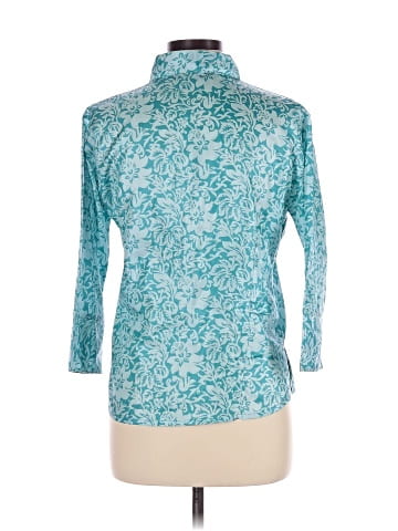 Annabelle 3/4 Sleeve Button-Down Shirt (view 2)