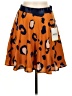 3.1 Phillip Lim for Target 100% Polyester Animal Print Orange Formal Skirt Size 8 - photo 1