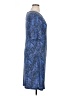 Apt. 9 Print Blue Casual Dress Size XL - photo 4
