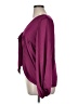 Express 100% Polyester Burgundy Long Sleeve Blouse Size XL - photo 5
