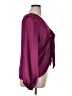Express 100% Polyester Burgundy Long Sleeve Blouse Size XL - photo 4