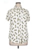 Torrid Ivory Short Sleeve Polo Size 1X Plus (1) - photo 1