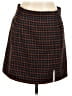 Ann Taylor LOFT Plaid Brown Casual Skirt Size 8 - photo 1