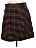 Ann Taylor LOFT Plaid Brown Casual Skirt Size 8 - photo 2