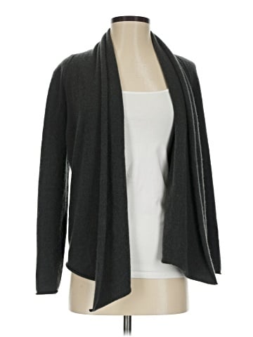 Aqua Cashmere Cardigan (view 1)