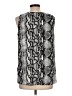 Loveappella 100% Polyester Silver Sleeveless Blouse Size L - photo 2