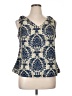 Emery Rose 100% Polyester Blue Sleeveless Blouse Size 0X - photo 1