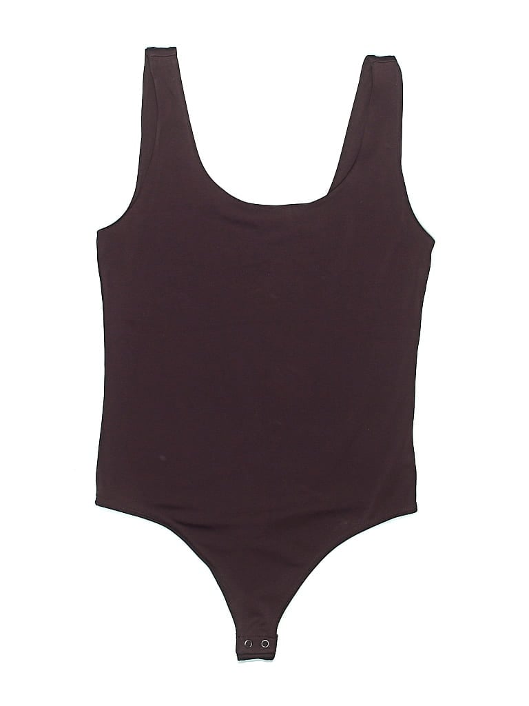 Pre-owned Express Bodysuit In Burgundy
