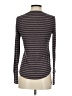 Gap Stripes Purple Gray Long Sleeve Henley Size XS - photo 2