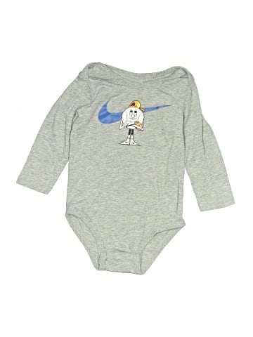 Nike Long Sleeve Onesie (view 1)