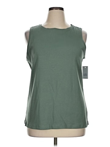 Croft & Barrow Sleeveless T-Shirt (view 1)