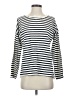 ABLE 100% Cotton Stripes Silver Long Sleeve T-Shirt Size S - photo 1