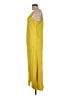 Scoop Solid Yellow Casual Dress Size L - photo 5