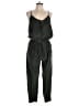 Azalea Solid Black Jumpsuit Size L - photo 1