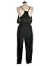 Azalea Solid Black Jumpsuit Size L - photo 2