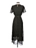 Baltic Born 100% Polyester Polka Dots Black Casual Dress Size S (estimated) - photo 2