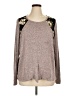 Charming Charlie Gray Long Sleeve Top Size XL - photo 1