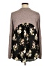 Charming Charlie Gray Long Sleeve Top Size XL - photo 2