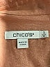 Chico's Color Block Orange Long Sleeve Blouse Size XL (3) - photo 7