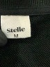 Stelle Solid Black Sweatshirt Size M - photo 7