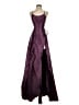 B. Darlin 100% Polyester Purple Cocktail Dress Size 1 - 2 - photo 1