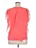AB Studio Pink Short Sleeve Blouse Size XL - photo 2