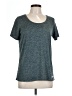 Nike 100% Polyester Tweed Gray Active T-Shirt Size L - photo 1