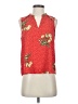 Forever 21 Red Sleeveless Blouse Size S - photo 1