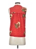 Forever 21 Red Sleeveless Blouse Size S - photo 2