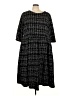 BLOOMCHIC Tweed Black Casual Dress Size 28 - photo 1
