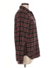 Ellos Plaid Black Long Sleeve Button-Down Shirt Size M - photo 4