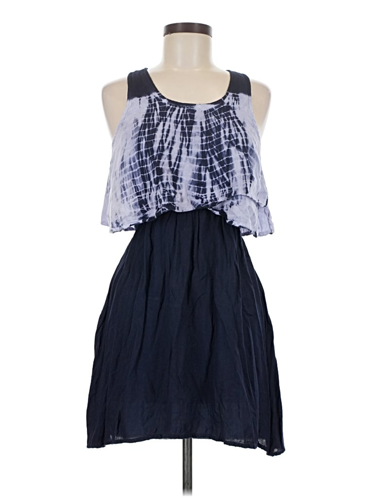 Pre-owned Japna Casual Dress In Blue