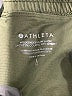 Athleta Solid Green Shorts Size L - photo 3