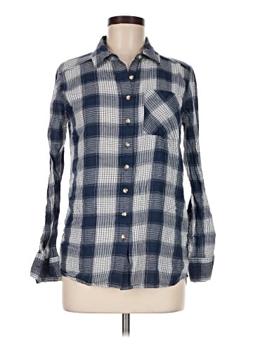 Girl Krazy Long Sleeve Button-Down Shirt (view 1)
