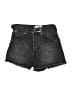 Altar'd State Black Denim Shorts Size 27 waist - photo 1