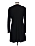 Nine West Solid Black Casual Dress Size L - photo 2
