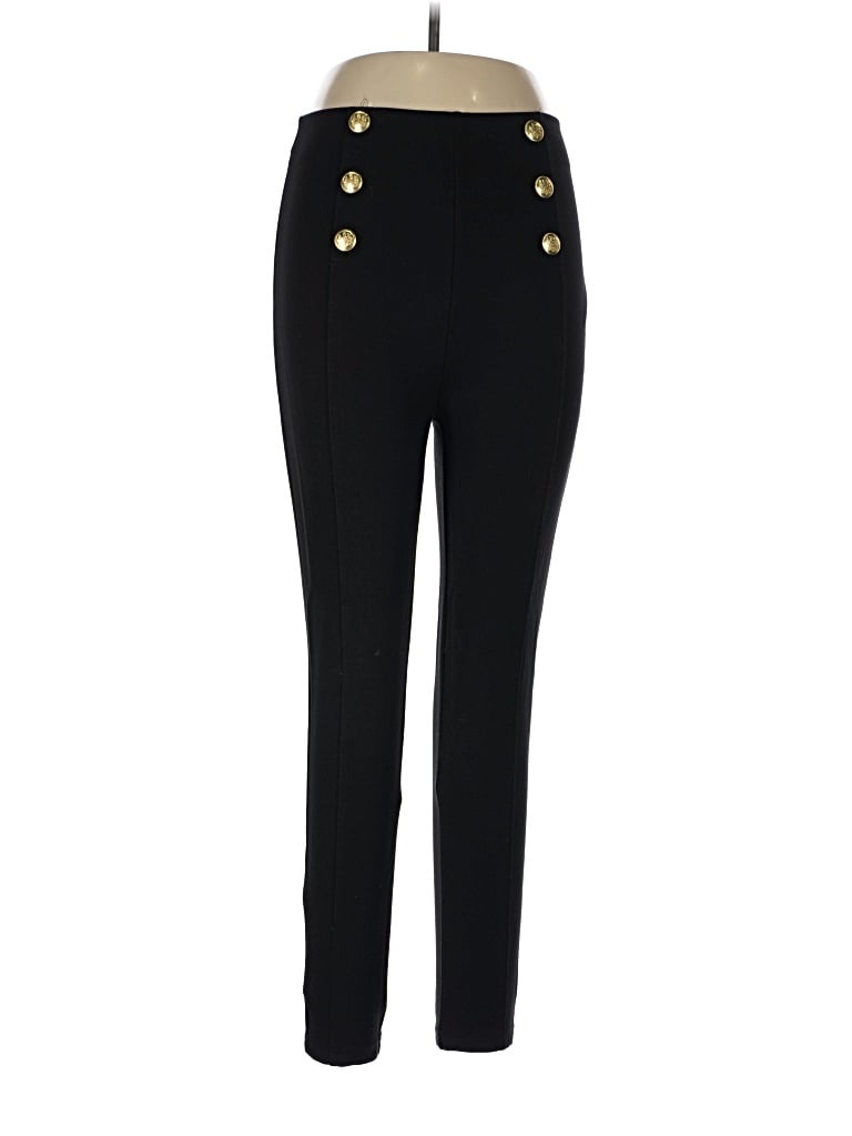 Pre-owned Zara Dress Pants In Black