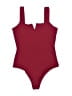 Shein Burgundy Bodysuit Size M - photo 1
