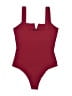 Shein Burgundy Bodysuit Size M - photo 2