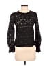 Cupshe Black Long Sleeve Blouse Size XS - photo 1