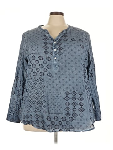 Intro 3/4 Sleeve Blouse (view 1)
