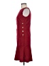 En Focus Studio Burgundy Cocktail Dress Size 6 - photo 5