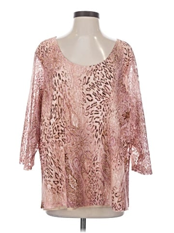 Avenue Jeans 3/4 Sleeve Blouse (view 1)