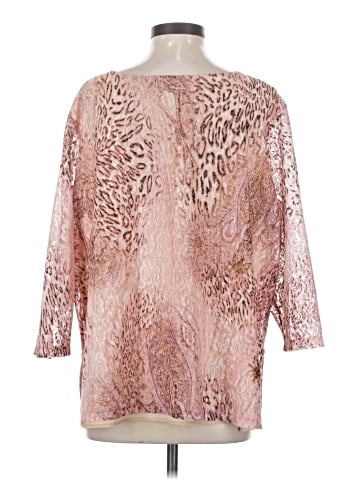 Avenue Jeans 3/4 Sleeve Blouse (view 2)