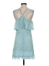 Francesca's 100% Polyester Teal Cocktail Dress Size S - photo 2