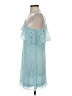 Francesca's 100% Polyester Teal Cocktail Dress Size S - photo 5