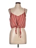 Forever 21 100% Polyester Orange Sleeveless Top Size L - photo 1