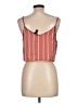Forever 21 100% Polyester Orange Sleeveless Top Size L - photo 2