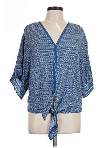 Max Studio 3/4 Sleeve Blouse (view 1)